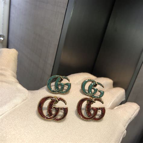 fake gucci earring|authentic gucci earrings.